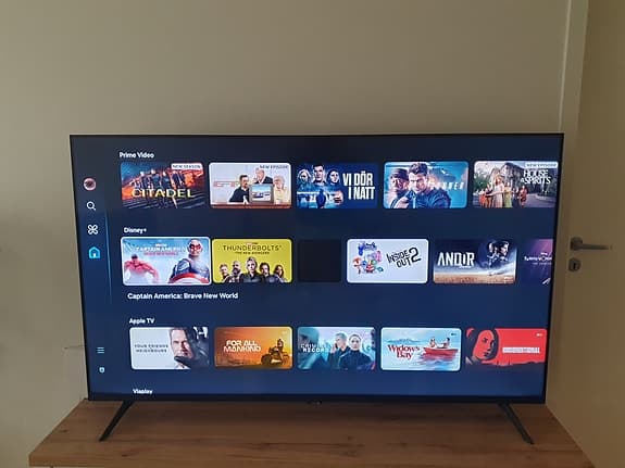 Samsung smart TV 65 tum svart
