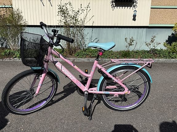 20" Barncykel, 3-vxl och fotbroms Crescent Saga