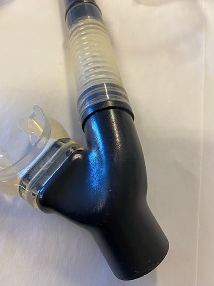 Deep Sea cyklop och snorkel svart