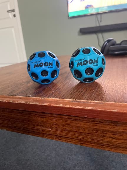 Waboba Moon bollar blå