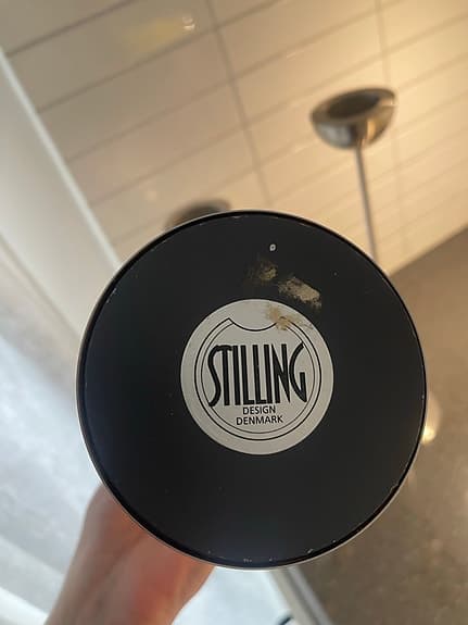 Ljusstakar i borstad stål Danmark Stilling