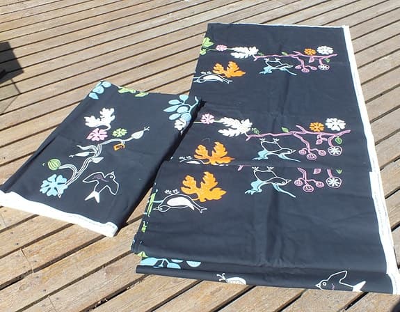 NY Sommar Möbeltyg  IKEA Design Sissi E /Lisa U cotton  år 2007