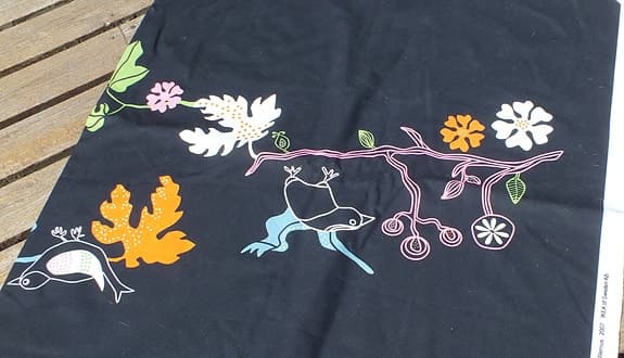NY Sommar Möbeltyg  IKEA Design Sissi E /Lisa U cotton  år 2007