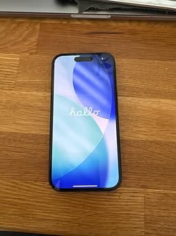 Apple iPhone 15 128 GB svart