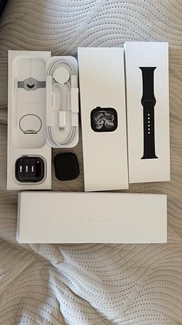 Apple Watch series 11 46mm Jetblack 100% Helt nya band