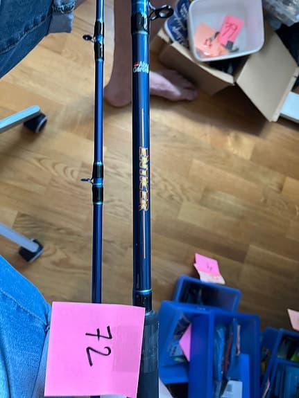 Entios ENT165 trollingfiskespö 6’6” blå 10–34 lb