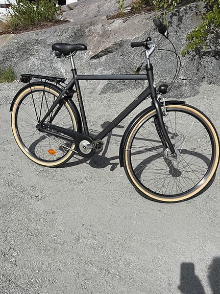 Monark herrcykel 28" ram 59 cm svart i perfekt skick
