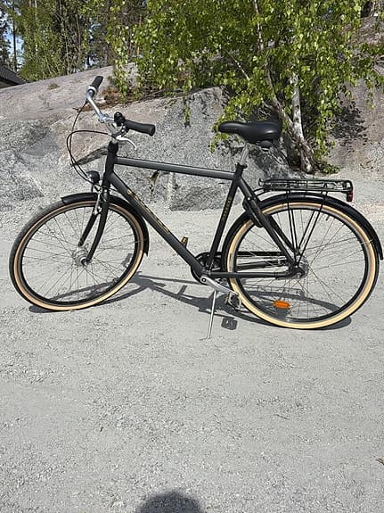 Monark herrcykel 28" ram 59 cm svart i perfekt skick