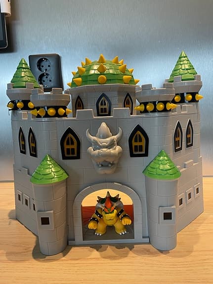 Super Mario Bowser slott leksak