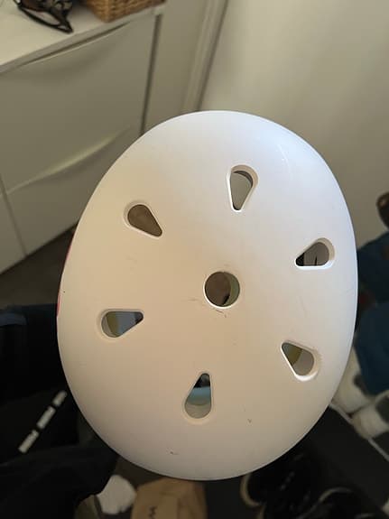 Rio skate hjälm vit, S/M 53-56 cm
