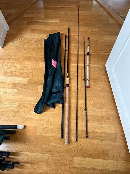 Fladen spö Maximus Avon Rod fiskespö med extra toppar