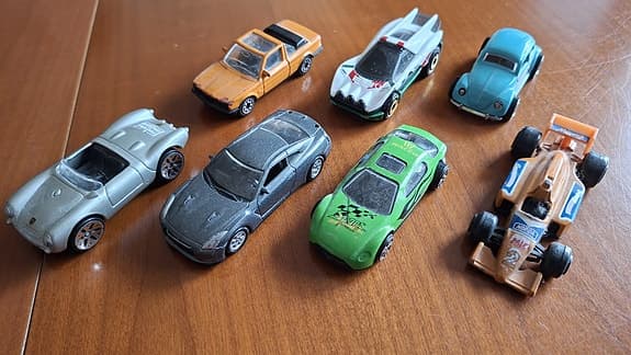 Hot Wheels leksaksbilar samling
