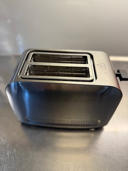 Clas Ohlson brödrost rostfri 2 skivor