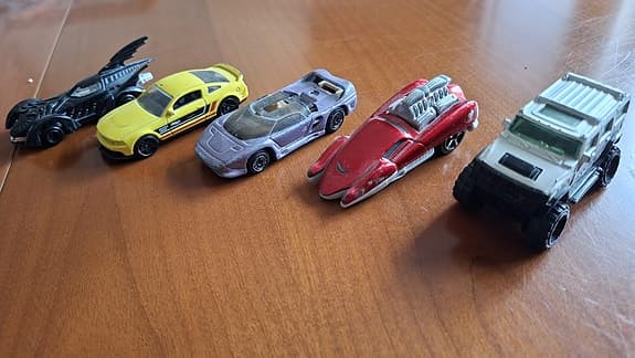 Hot Wheels små leksaksbilar