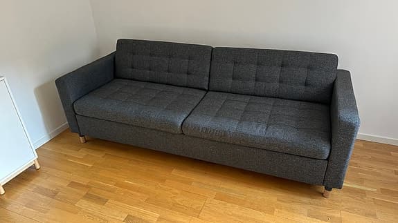 IKEA Landskrona 3-sits bäddsoffa i nyskick