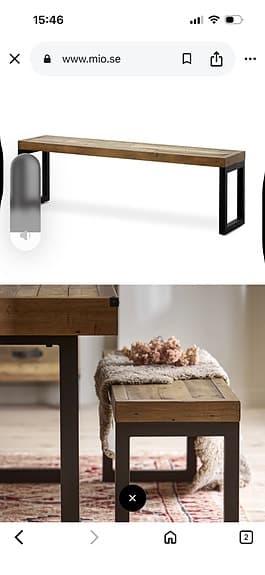 Mio bänk Woodenforge