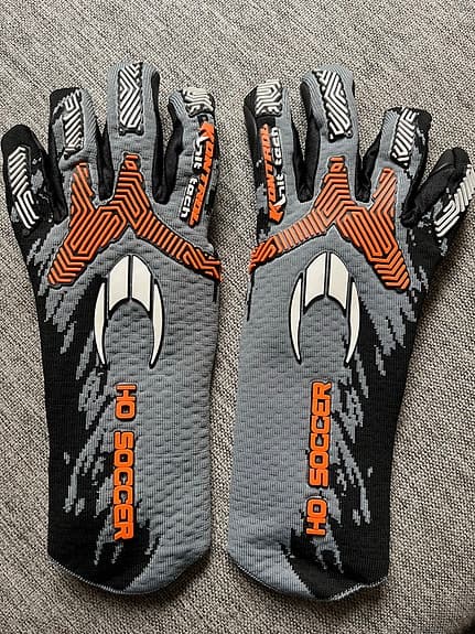 HO Soccer Supremo Pro Tech II NYA målvaktshandskar stl 9 grå/svart/orange