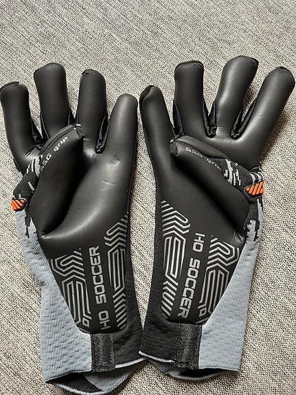 HO Soccer Supremo Pro Tech II NYA målvaktshandskar stl 9 grå/svart/orange