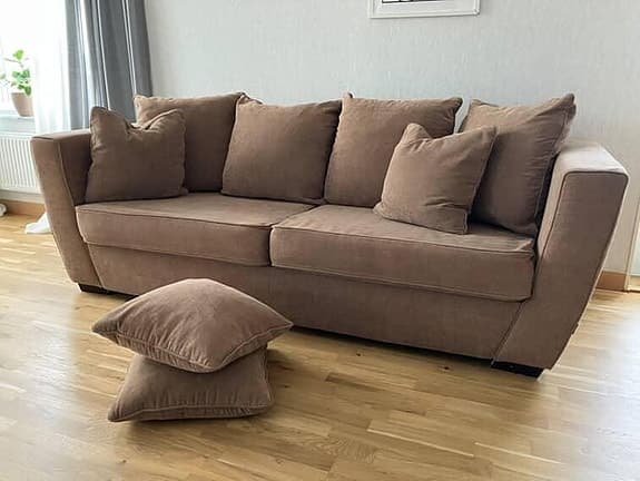 Tre sits soffa från furninova