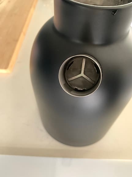 ASCOT Vattenkokare rostfritt stål, 1,6 L, 2 200 W, svart