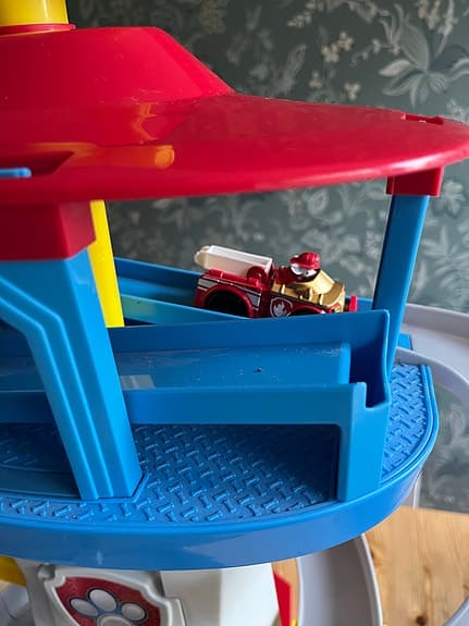 Paw Patrol racetorn lekset med bilar