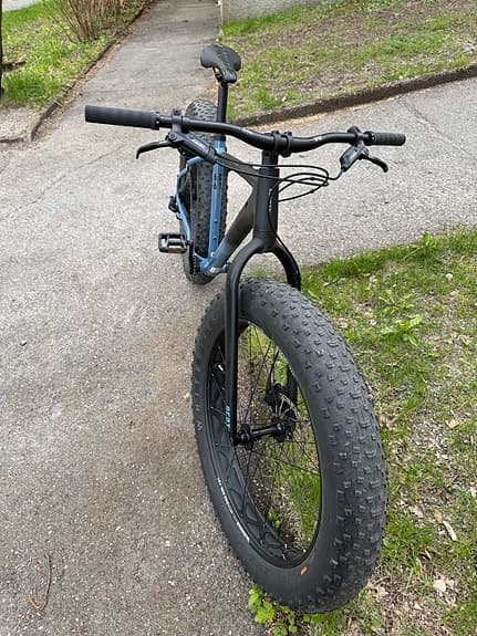 White 9Fat fatbike