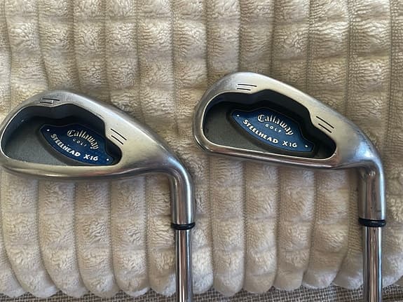 Callaway Big Bertha X-16 järnklubbor + TaylorMade R5 driver golfklubbor