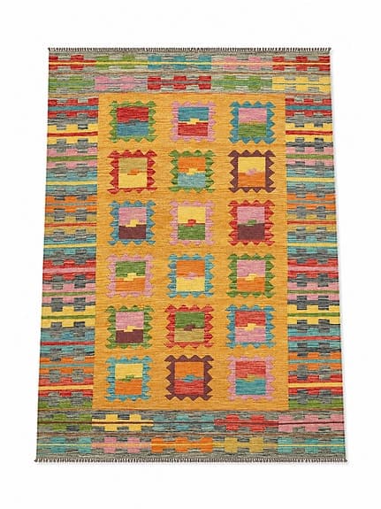 &Tradition matta flerfärgad mönstrad297x207cm
