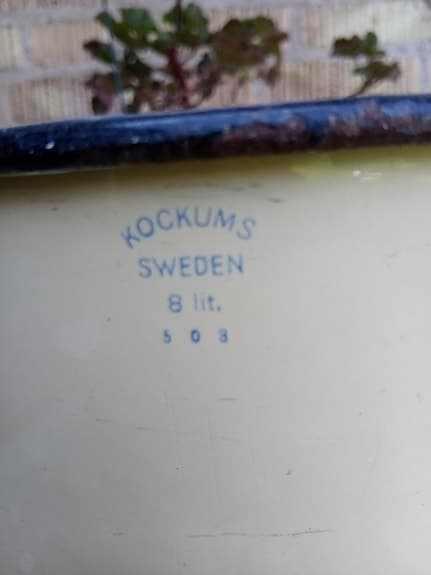 Kockums: Gryta 8 liters och Gryta/bunke 3 liters