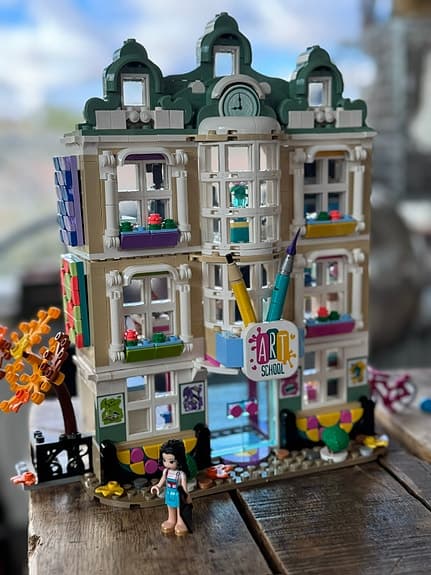LEGO Friends Art School / stort LEGO-hus i fint skick