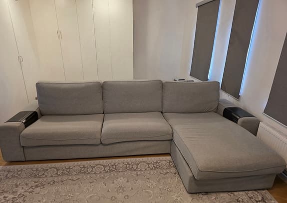 4-sits L-formad soffa i absolut nyskick!