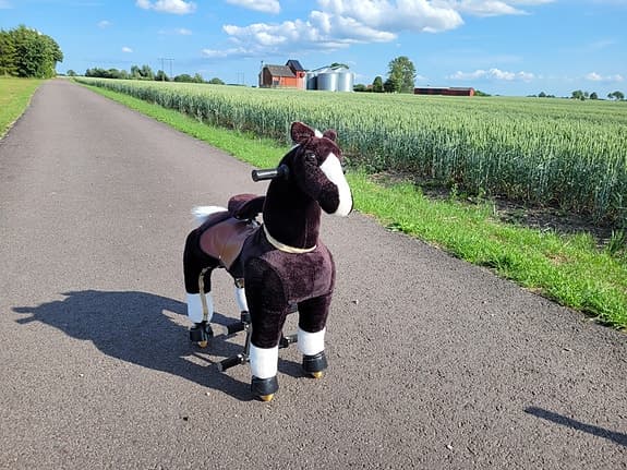 Rullande häst, stor modell. Ponycycle