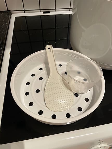 Riskokare nästan oanvänd