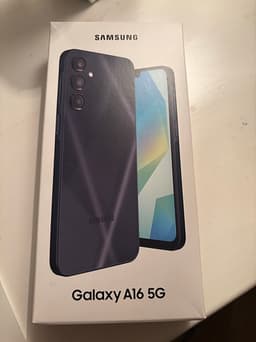 Samsung Galaxy A16 5G mobil 128 GB svart