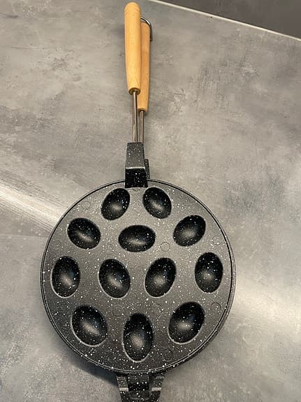 Tefal pannkaksjärn för valnötskakor 12 hål