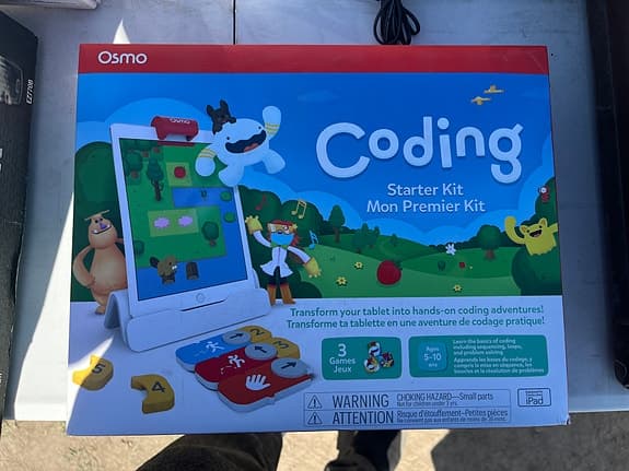Osmo Genius Starter Kit och Coding Starter Kit för surfplatta