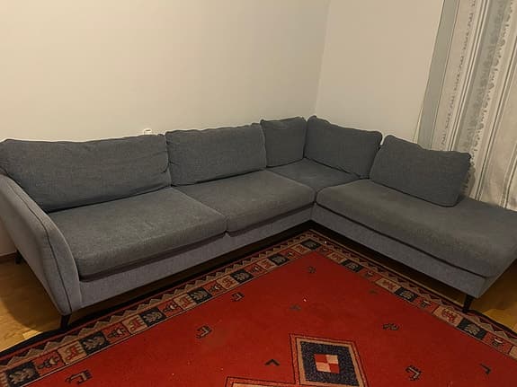 hörnsoffa + 2-sits soffa