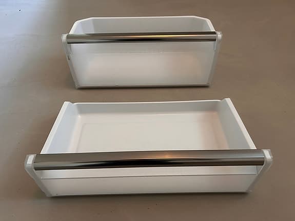 Reservdelar från Smeg kyl/frys - hyllor, lådor m.m