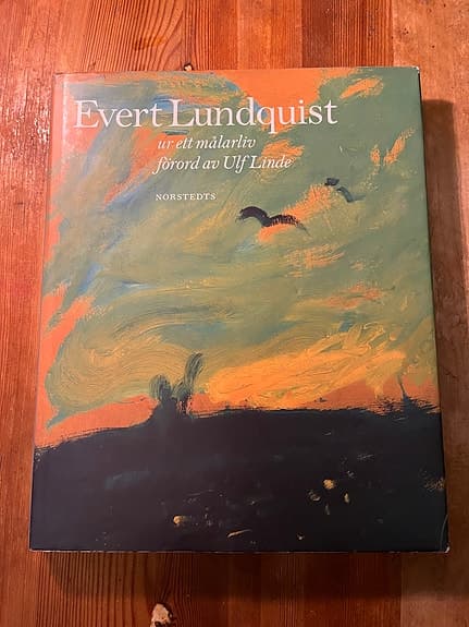 Evert Lundquist ur ett målarliv – konstbok