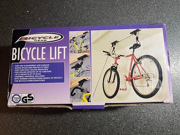 Bicycle Gear cykellift för takmontering