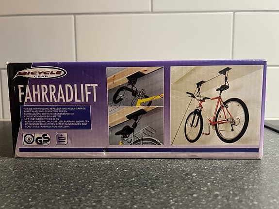 Bicycle Gear cykellift för takmontering