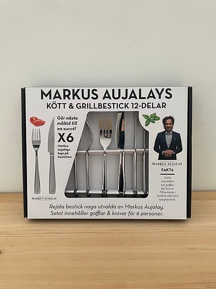 Markus Signature kött- & grillbestick set 12 delar