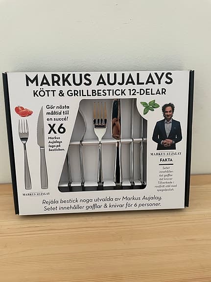 Markus Signature kött- & grillbestick set 12 delar