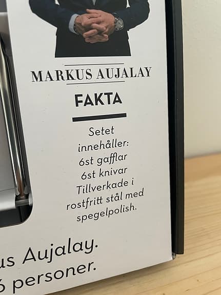Markus Signature kött- & grillbestick set 12 delar