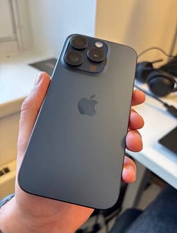 Apple iPhone 15 Pro smartphone 128 GB blå