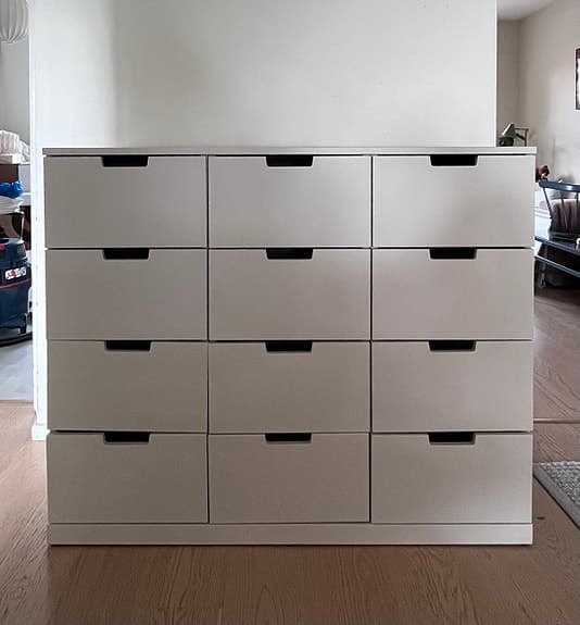 Ikea Nordli-byrå i fint skick