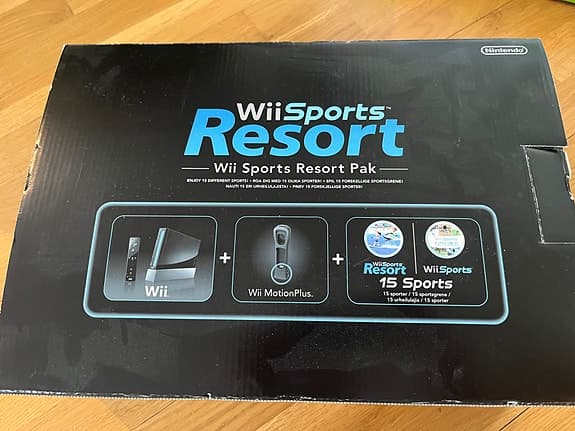 Komplett Nintendo Wii spelkonsol / paket