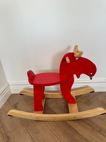IKEA Gunghäst - Gungälg - Ekorre - röd