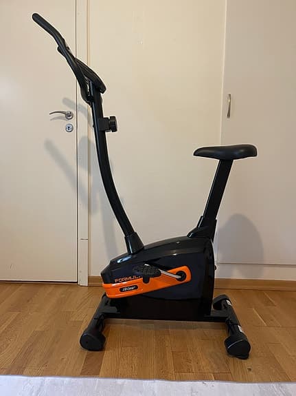 LifeGear motionscykel svart/orange