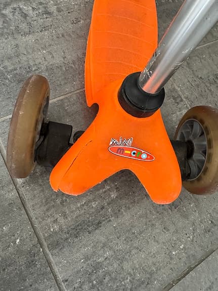 Micro Mini Kickboard sparkcykel orange